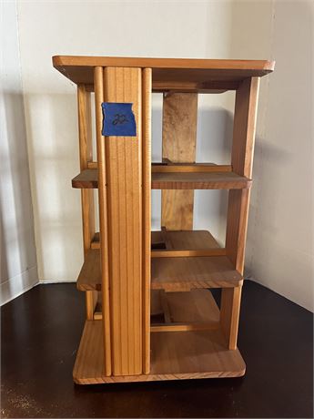 Display Wood Tier Lazy Susan