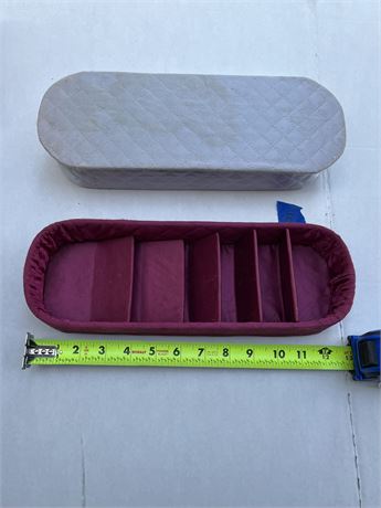Jewelry box and vintage long gloves