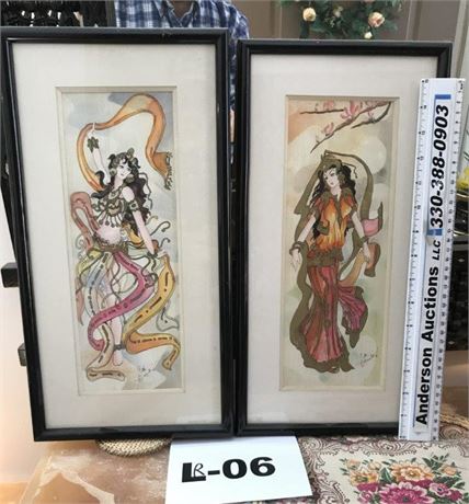 Signed & Dated Framed Art