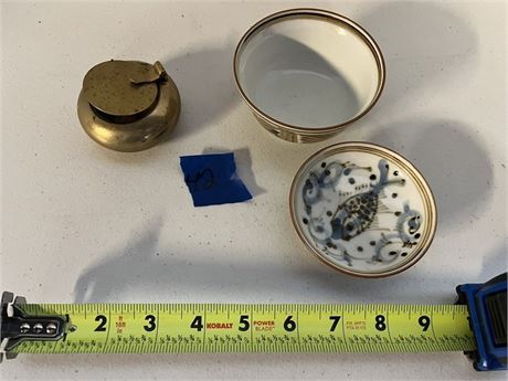 Collectible Ashtray and Dish