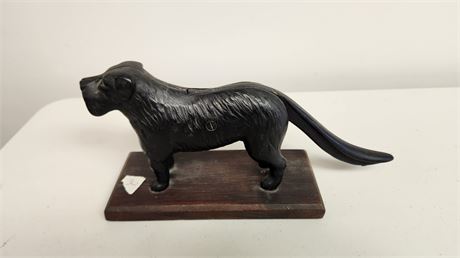 Cast Iron Dog Nut Cracker