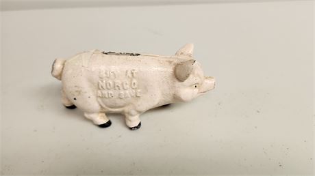 Norco Foundry & Specialty Co. Cast Iron Piggy Bank