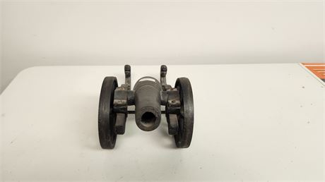 Large & Heavy Cast Iron Cannon
