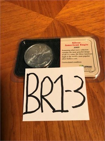 2003 Silver American Eagle