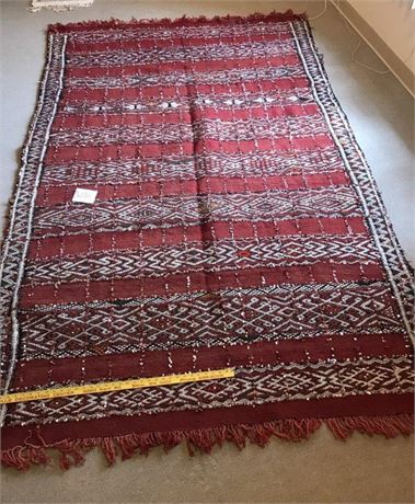 Vintage Moroccan Wedding Blanket