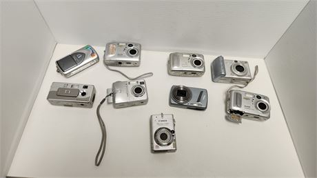 Lot Of Various Cameras