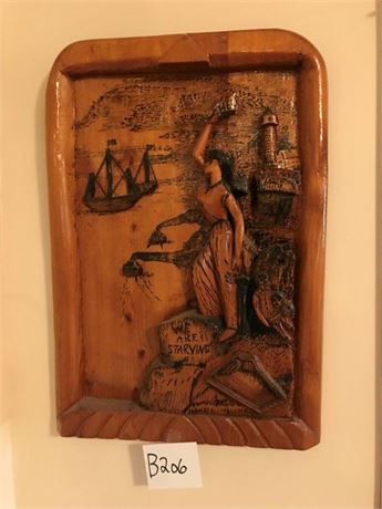 Kadmireal 1986 Wood Carved Art
