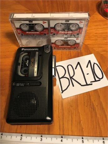 Panasonic Recorder & Tapes