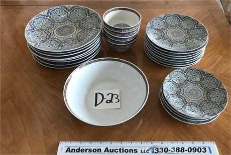 Cocema Mosaic China Set