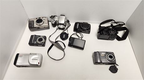 Lot Of Various Cameras