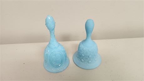 2 Unmarked Blue Bells
