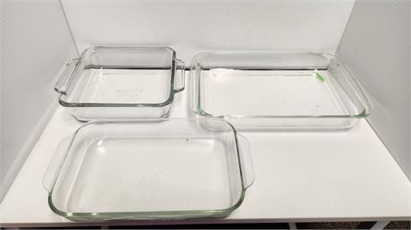 3 Baking Dishes