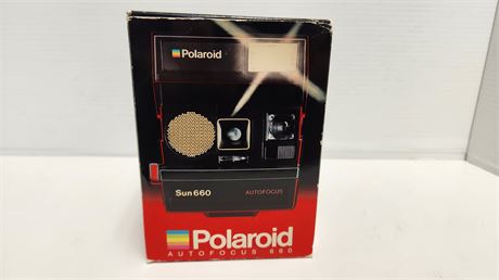 Polaroid Autofocus 660 Camera NOT TESTED