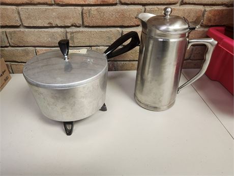 Electric Saucepan and coffee Perculator