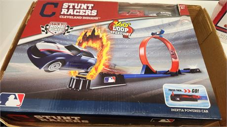 Stunt Racer Toy & Bobble Head