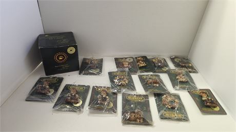 Lot Of Boyd Pins & One Boyd Statue