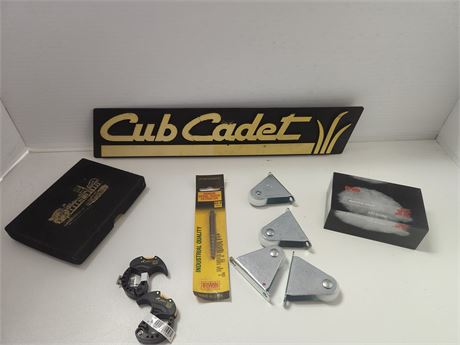 Casters, cub cadet badge