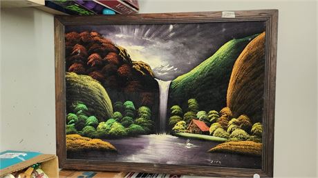 Large Framed Painting