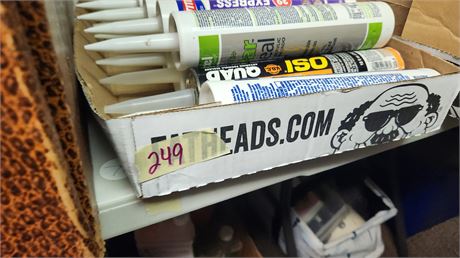 Lot Of Caulk & Sealer