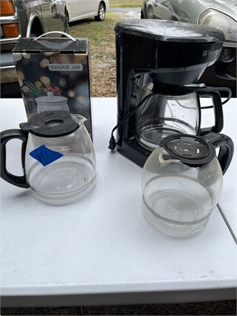 Coffee Pots, Coffee Maker, Cookie Jar