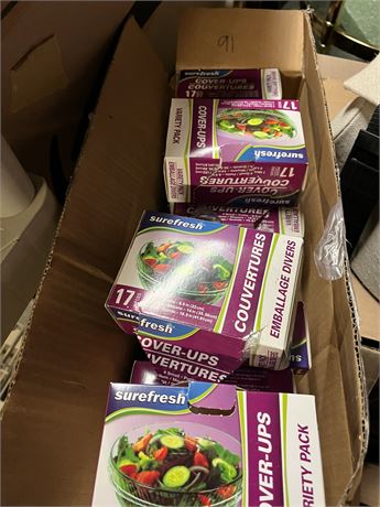 Plastic Wrap Cover Ups Lot