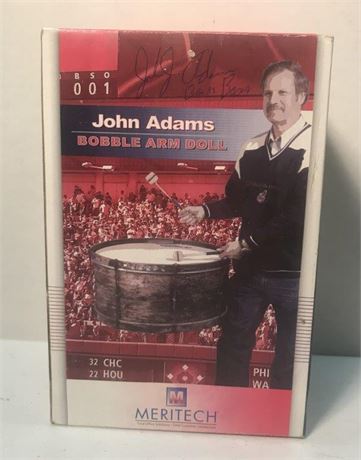 Signed 2006 John Adams Bobble Arm Doll