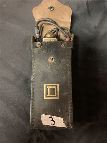 Vintage Wigginton Voltage tester with case