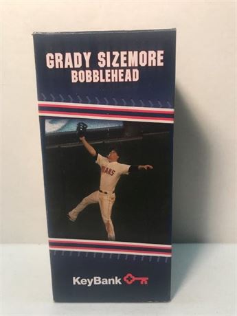 2010 BD&A Cleveland Indians Grady Sizemore Bobblehead with Box