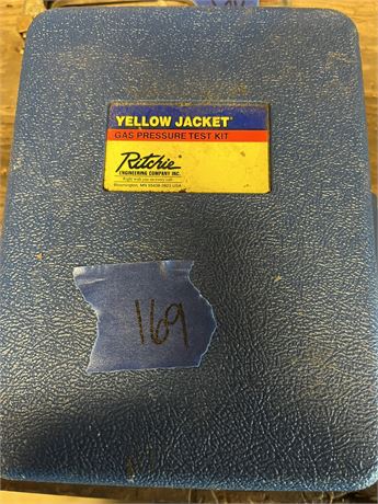 Yellow Jacket Gas Pressure Test Kit, Ritchie