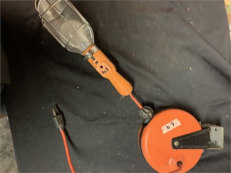 Retractable Workshop Shop Garage Light Or Lamp