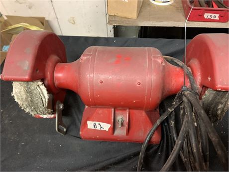 6 inch Bench Mount Grinder Buffer Dual Wheels