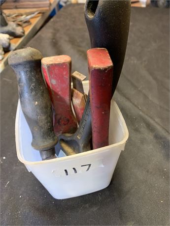 Wood Scraper Tools 5 Piece Lot