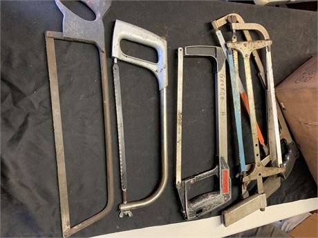 Hack Saw Tool Lot