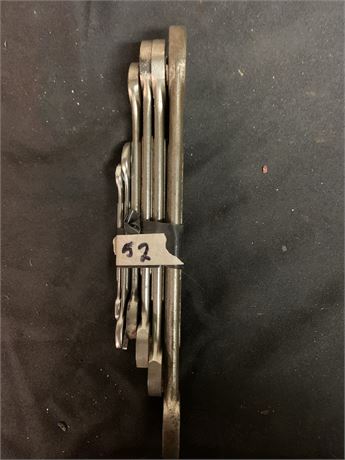 6 piece open end wrench set