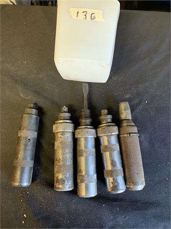 5 Piece Impact Driver Tool Lot