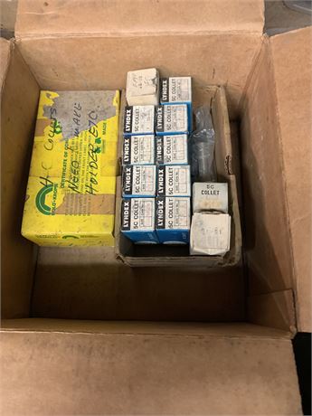 Machinist Collet Lot Lyndex 5C Collet New In Box