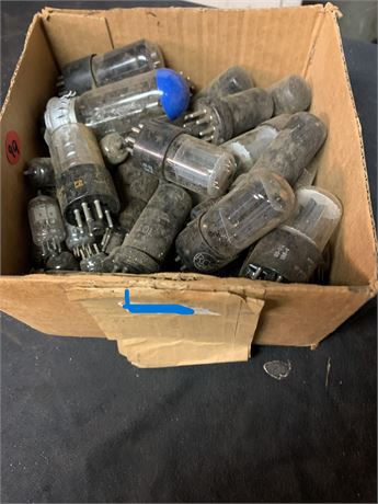 Vintage Lot Of TV & Radio Tubes (Untested)