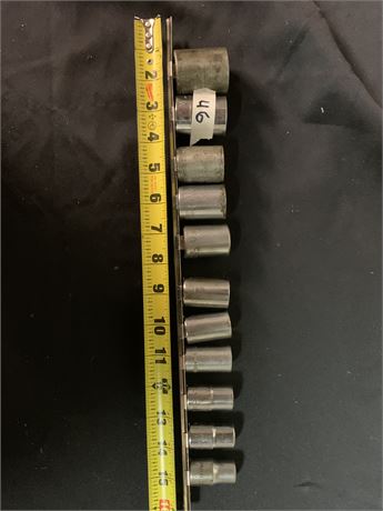 Craftsman 11 piece 1/2 Socket Set