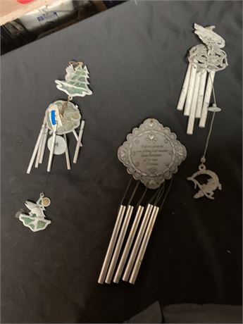Wind Chime Lot of 3