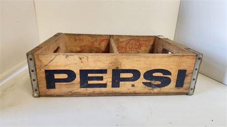 Vintage Wood Pepsi Crate