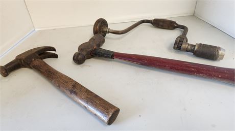 2 Hammers & Manual Hand Drill