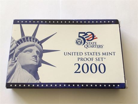 2000 United States Mint Proof Set