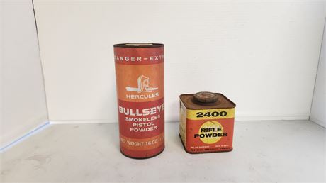 Vintage Advertisement Cans