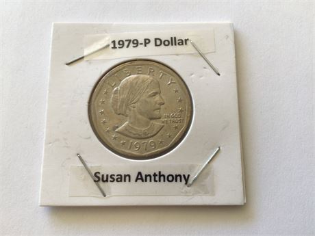 1979-P Susan B Anthony Dollar Coin