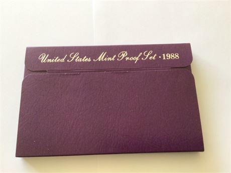 1988 Mint Proof Set