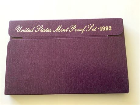 1992 United States Mint Proof Set