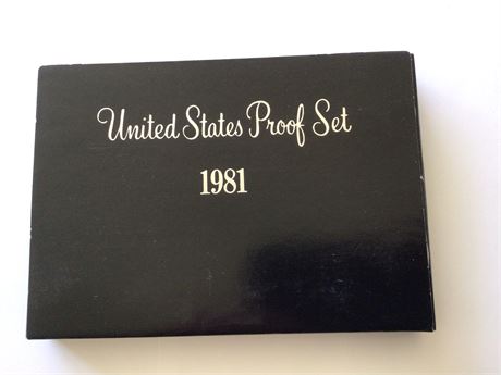 1981 United States Mint Proof Set