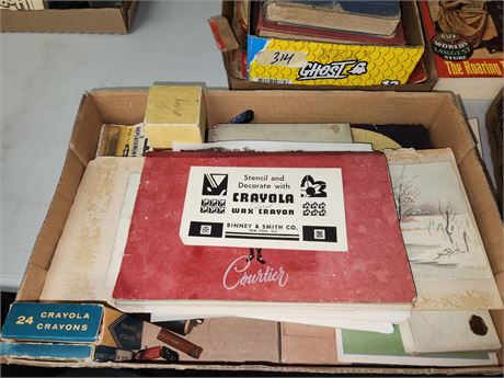 Art Supplies and envelope wax