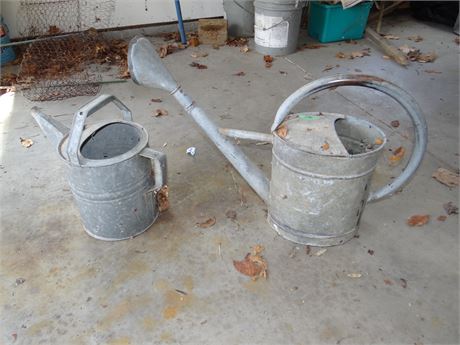 Galvanized Water Cans