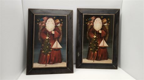 Lot Of Santa Claus Pictures